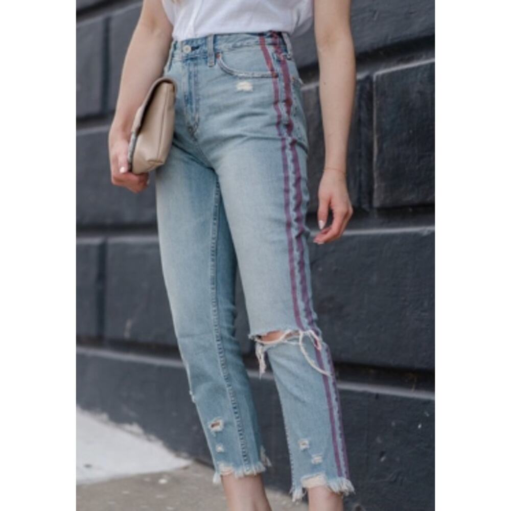 Abercrombie & Fitch Annie High Rise Girlfriend Jeans Size 29